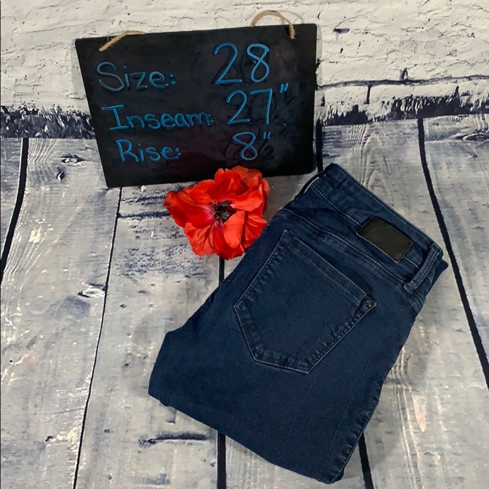 Mavi Jeans Alexa Mid-Rise Skinny Size 28